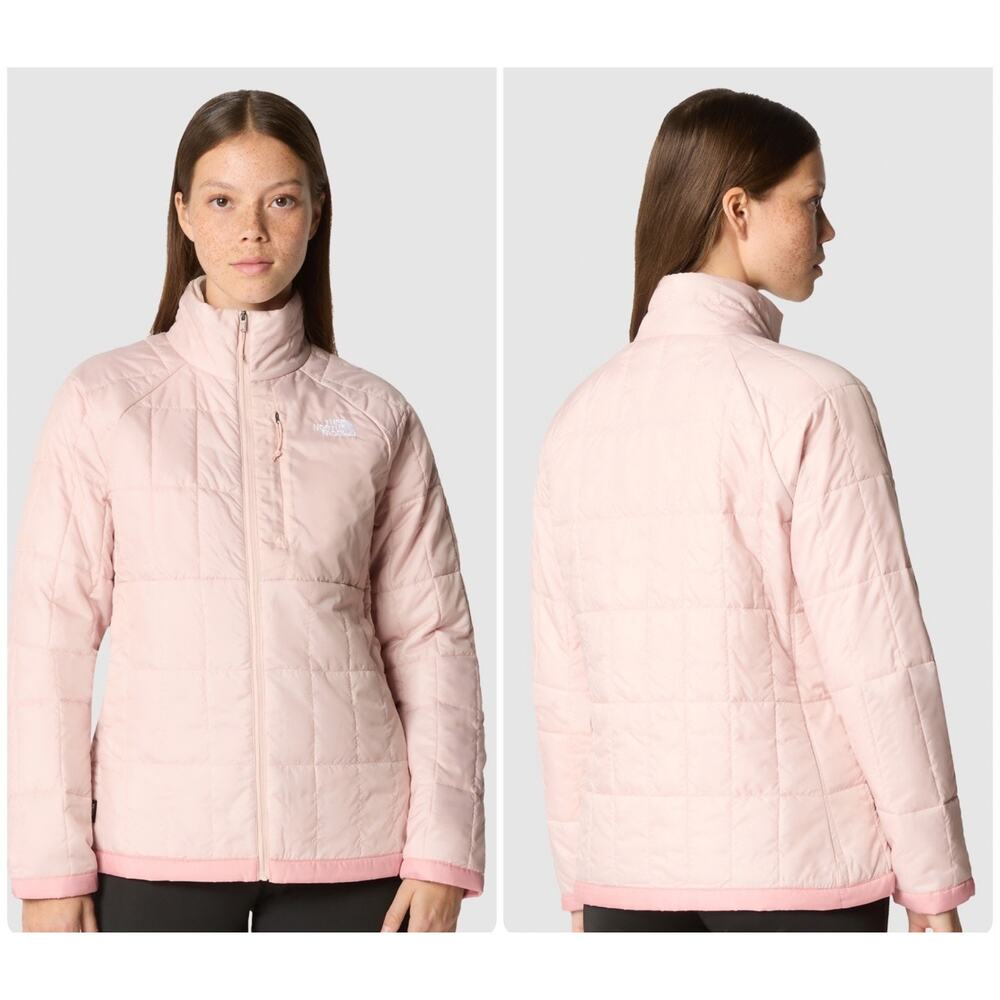 THE NORTH FACE Quilted Circaloft Jacket Pink Shadyrose Lightweight Packable SP